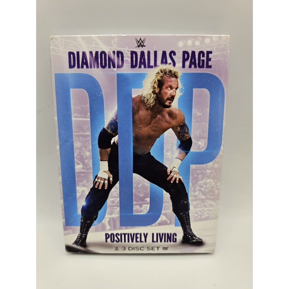 WWE Diamond Dallas Page DDP Positively Living DVD 3 Disc Set Wrestling New